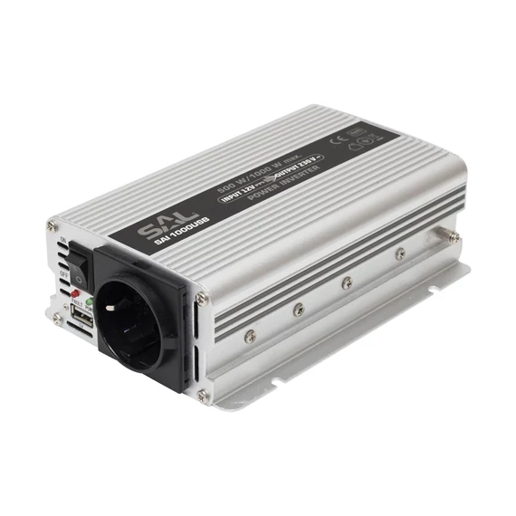 SAL SAI 1000USB feszültségátalakító 500/1000W USB