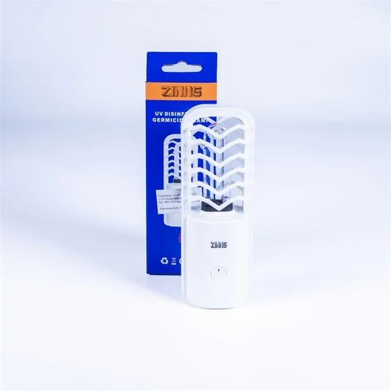 ZINAS ZN-UVLM07 mini UV-C ózongenerátor akkumulátoros fertőtlenítő lámpa » 2.5W