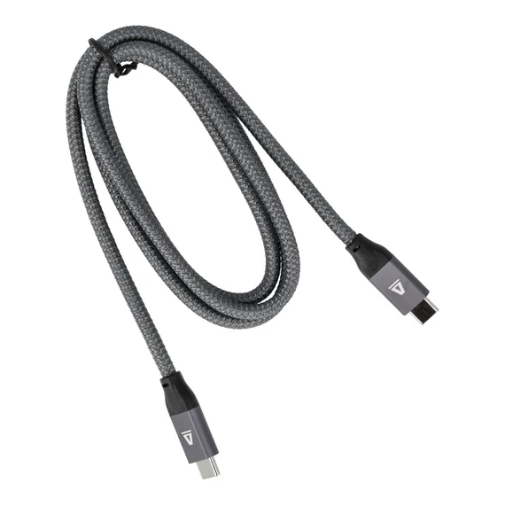 AVAX CB901 THUNDER 1m Type C 100W/10Gbps fonott töltőkábel