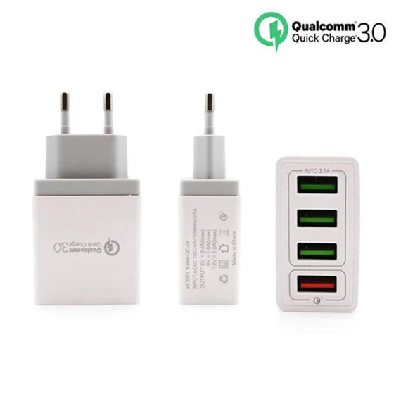 CMI ELEN-00474 3A 4xUSB-A hálózati töltő