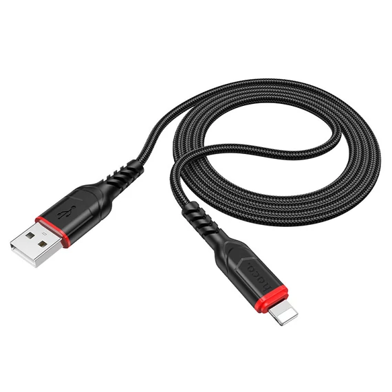 HOCO X59 2.4A 2m Lightning töltő és adat kábel
