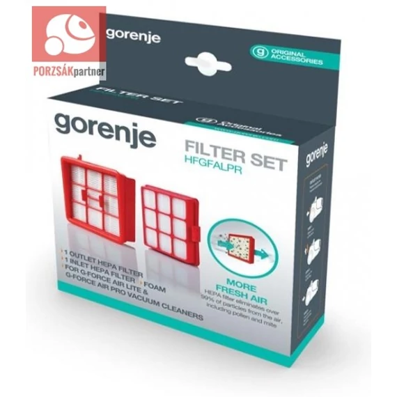 GORENJE VCEA03GAPRACY Hepa filter szett pórszívóhoz