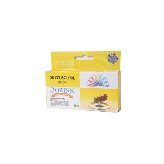 CANON  CAOCLI571XLYE tintapatron yellow ORINK