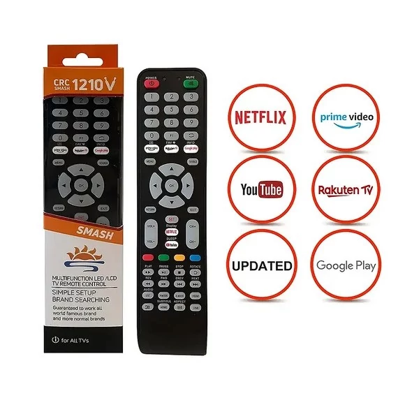 PIL1069 CRC1210V Univerzális Smart TV távirányító,