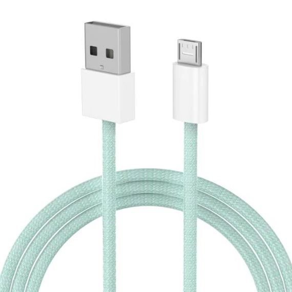 ENTAC  ECUSB-AM2-NM-GR1.5  kábel  * USB A -> mikro casual  zöld 150cm