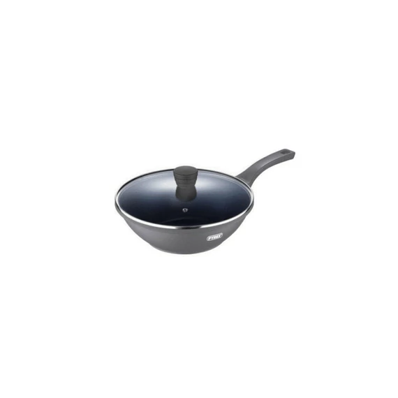 BERGNER PY-3315 wok fedővel 28cm PYREX