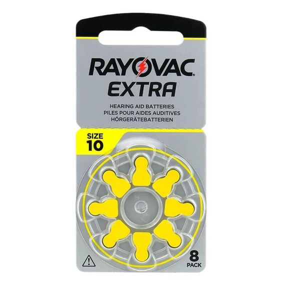 RAYOVAC   RAYEH10-B8 hallókészülék elem