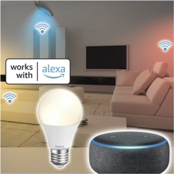 HAMA  00176600 E27 10W okos WiFi LED izzó