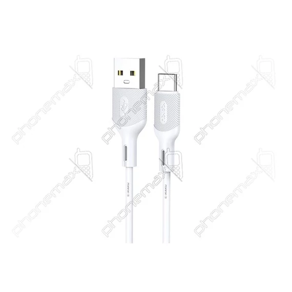 KAKUSIGA KSC-535 USB Type-C 1m 3.0A fehér kábel