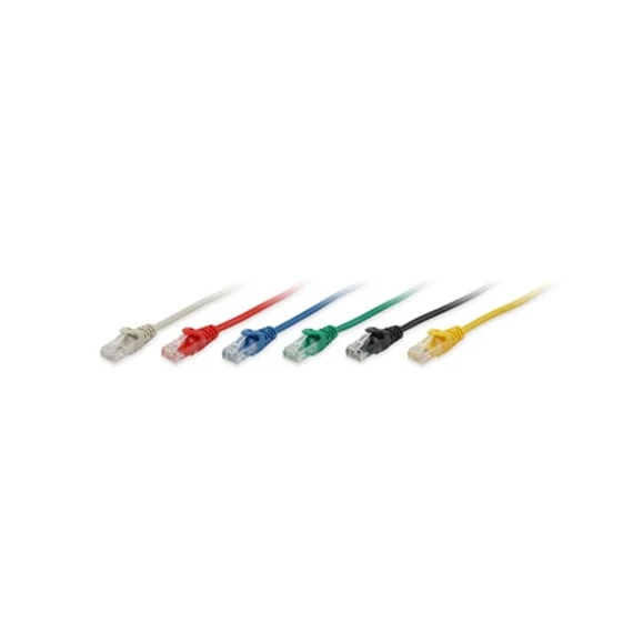 EQUIP CAT5e Patch 10m fekete UTP kábel