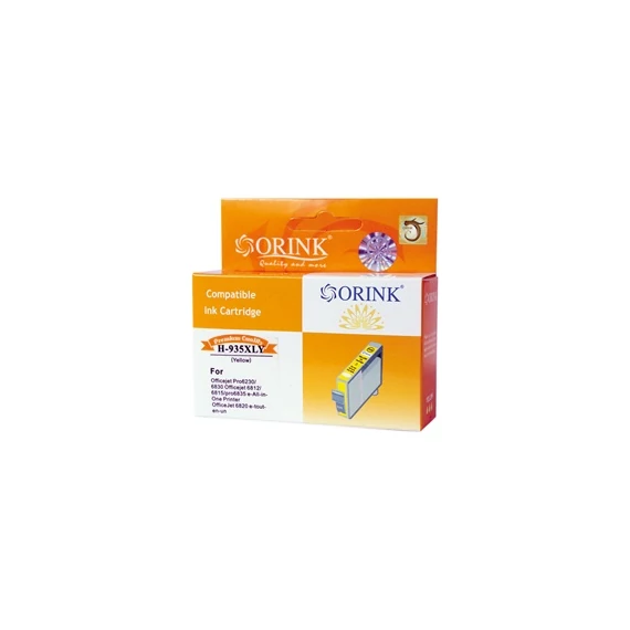 HP 935XL/C2P26AE tintapatron yellow ORINK