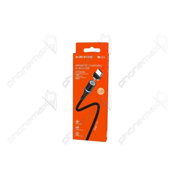 BOROFONE mágneses micro USB kábel 1,2m