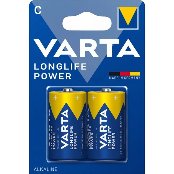 VARTA C bébi LR14 Longlife Power tartós elem 2db