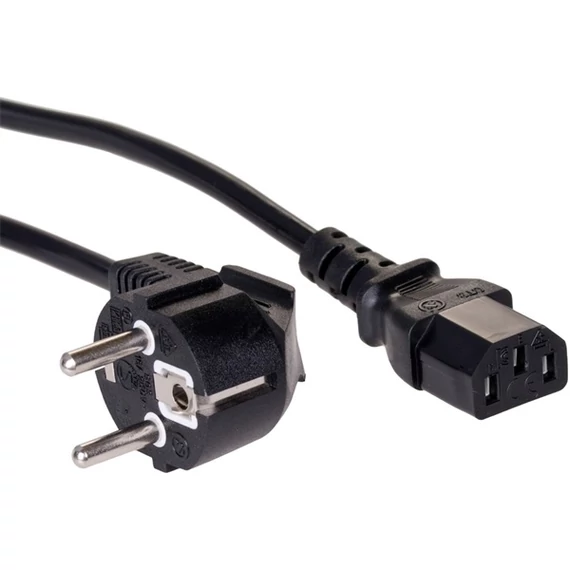 AKYGA  1,5m IEC C13 - CEE 7/7  PC tápkábel