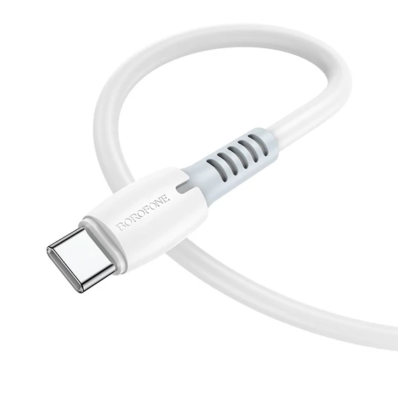BOROFONE BX62 Type-C - Type-C kábel 1m 100W fehér