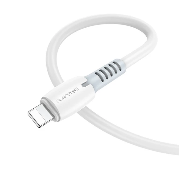 BOROFONE BX62 Type-C -Lightning kábel 1m 20W feher