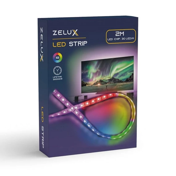 ZELUX RGB LED szalag 2m