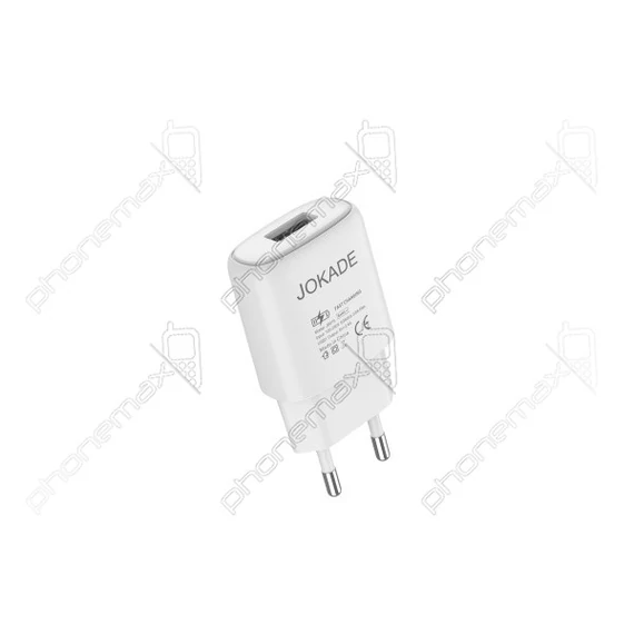 JOKADE 3A USB fehér hálózati töltő