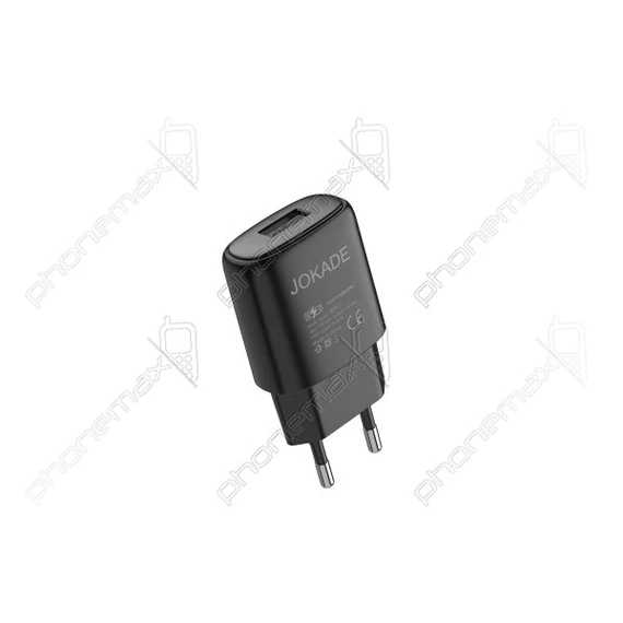 JOKADE 2.4A USB fekete hálózati töltő