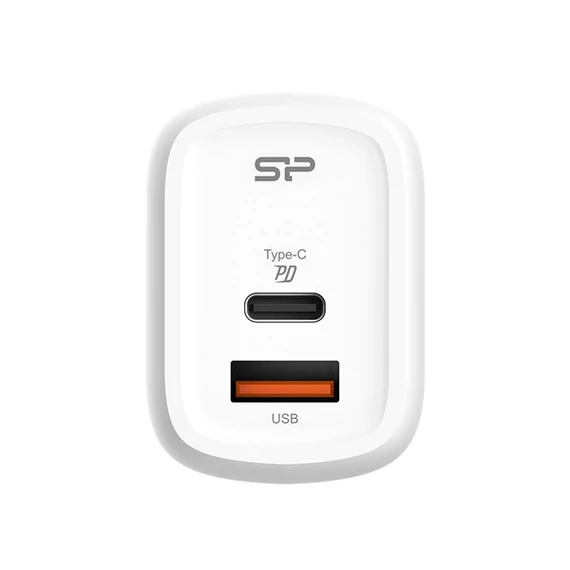 SILICON POWER Type-C + USBA 30W hálózati töltő