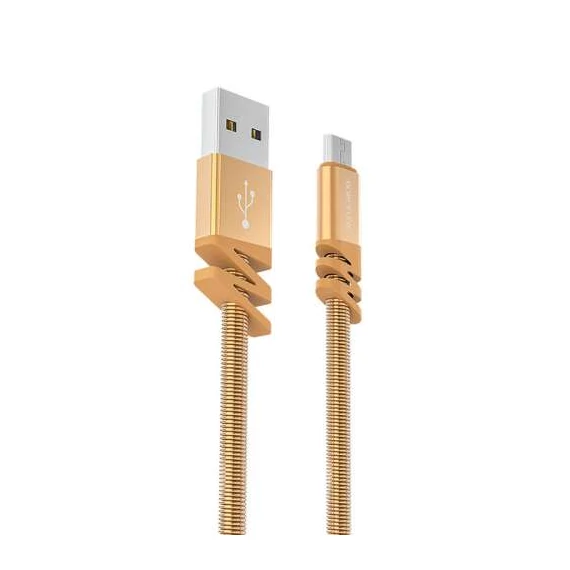 BOROFONE X27 Dainty 2,4A 1m arany micro USB kábel
