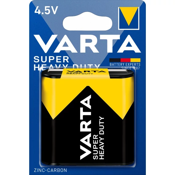 VARTA VSL4,5V féltartós lapos elem  4,5V B1