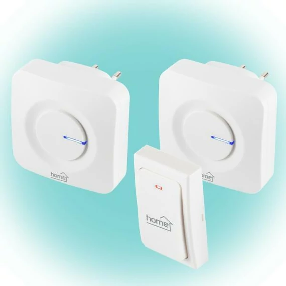 HOME DBKS1200AC vezeték és elem nélküli csengő szett 120m