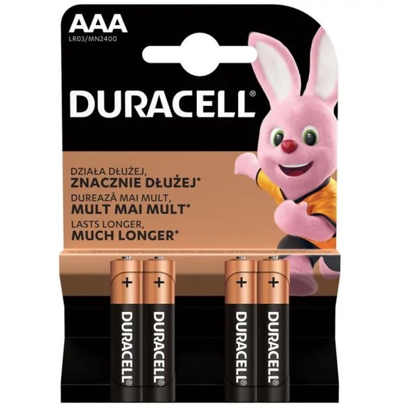 DURACELL BASIC alkáli mikro elem AAA B4