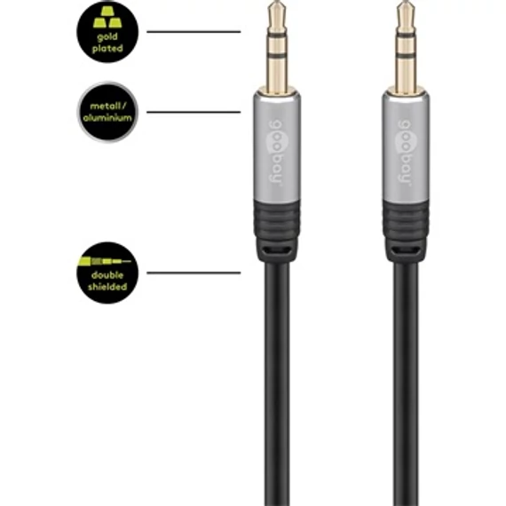 GOOBAY kábel 3,5mm Jack-Jack 3m