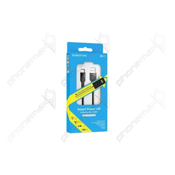 BOROFONE kábel Micro USB 1.2m Power Off