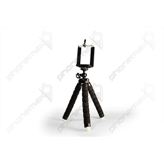 TRIPOD telefontartó állvány fekete