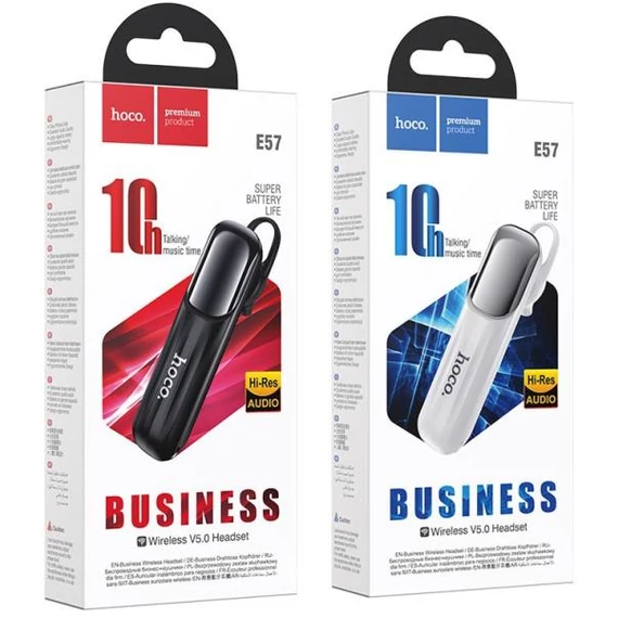 HOCO Business Bluetooth Headset fehér