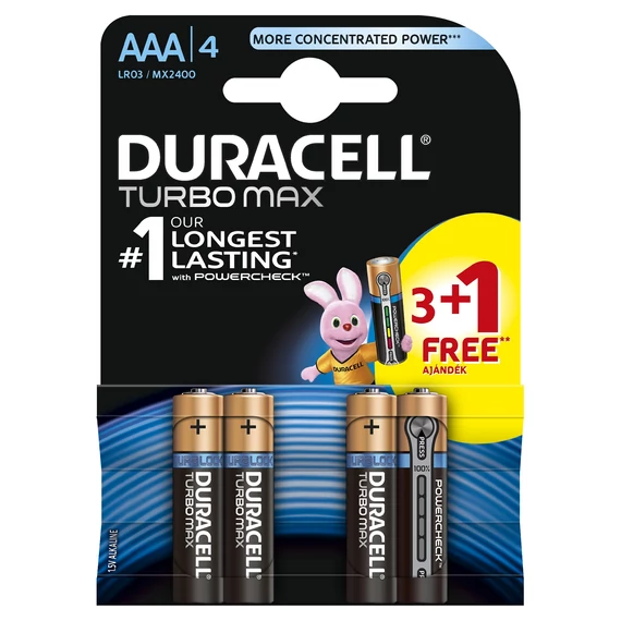 DURACELL Mikroceruza elem turbo