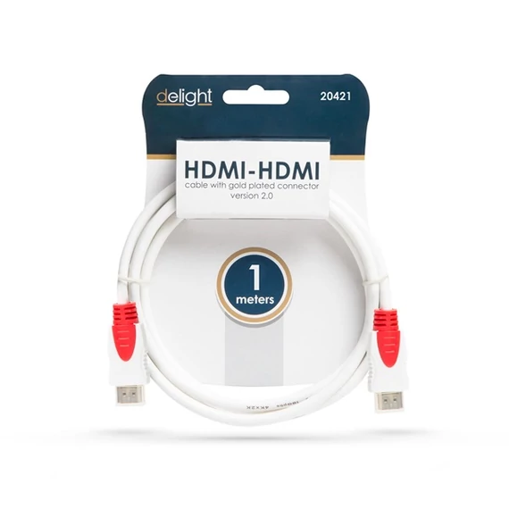 DELIGHT HDMI összekötő kábel 1m