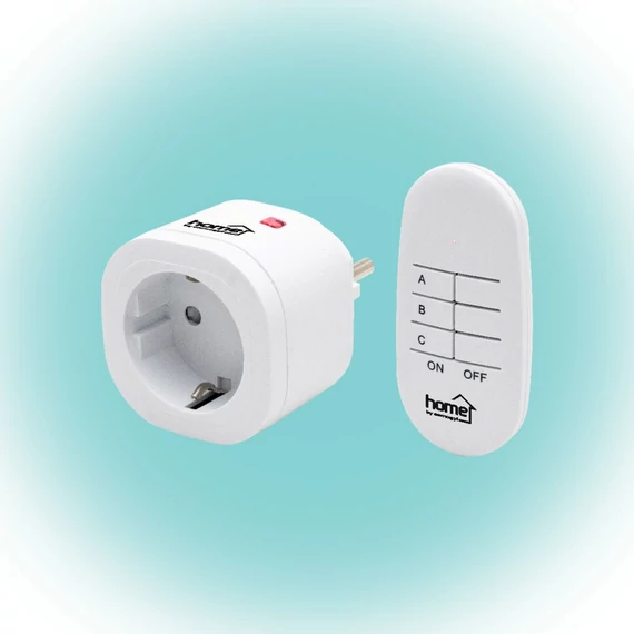 HOME Távirányítható dugalj 3000W +távíirányító