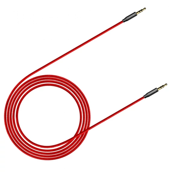 BASEUS 3,5mm Jack AUX kábel 1.5m piros