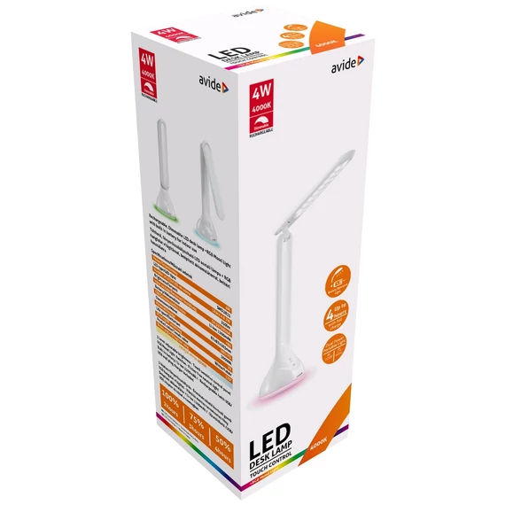 AVIDE ABLDLRGB-MOOD-4W-W asztali lámpa 4W LED fehér
