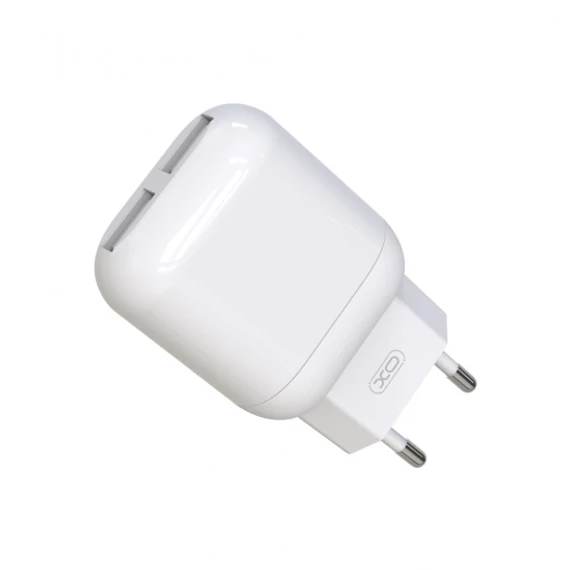 XO hálózati USB töltő 2,4A fehér