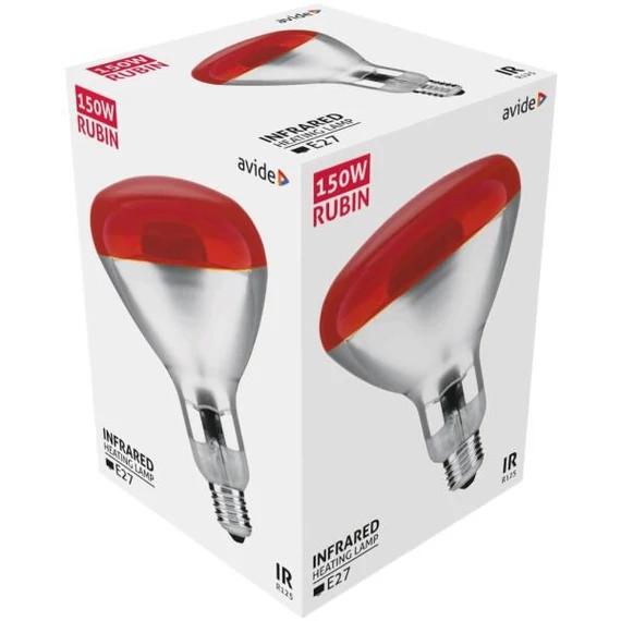 AVIDE Infra izzó E27 150W-R