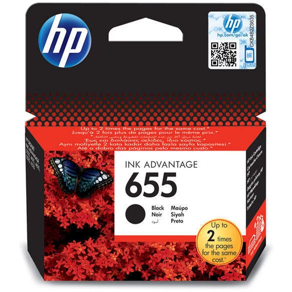 HP CZ109AE (655) fekete tintapatron