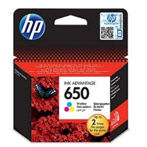 HP CZ102AE (650) Color tintapatron