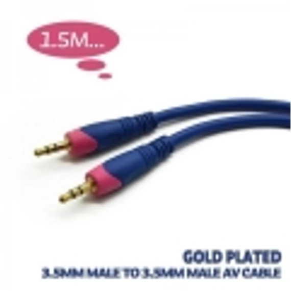 HCT Jack - Jack audió kábel 1,5m