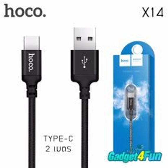 HOCO X14 Timex Type-C kábel 1m fekete