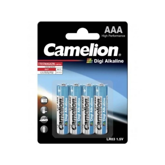 CAMELION CAMLR03AAADIGI mikroceruza elem tartós 4db