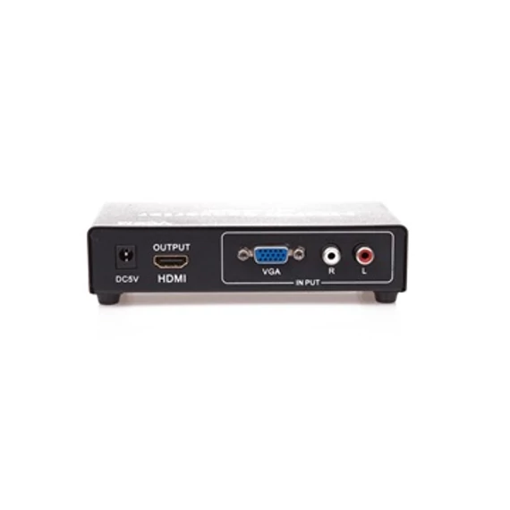 VCOM VGA - HDMI átalakító  audió támogatással