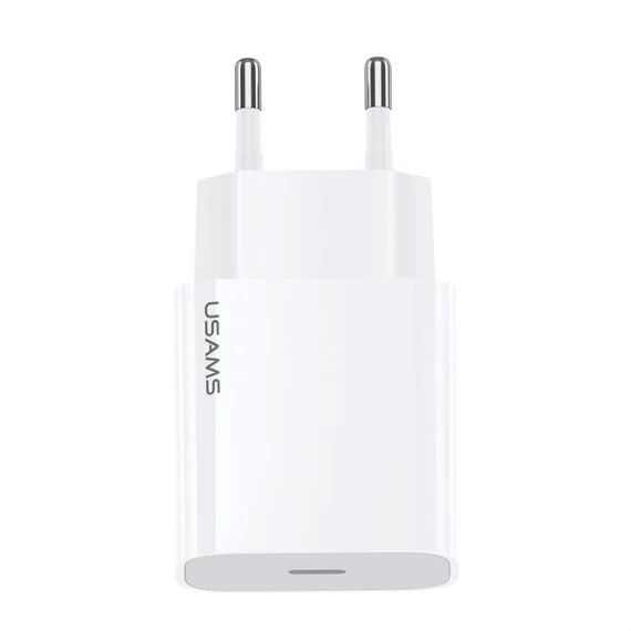 USAMS T34 USB Type-C hálózati töltő 20W