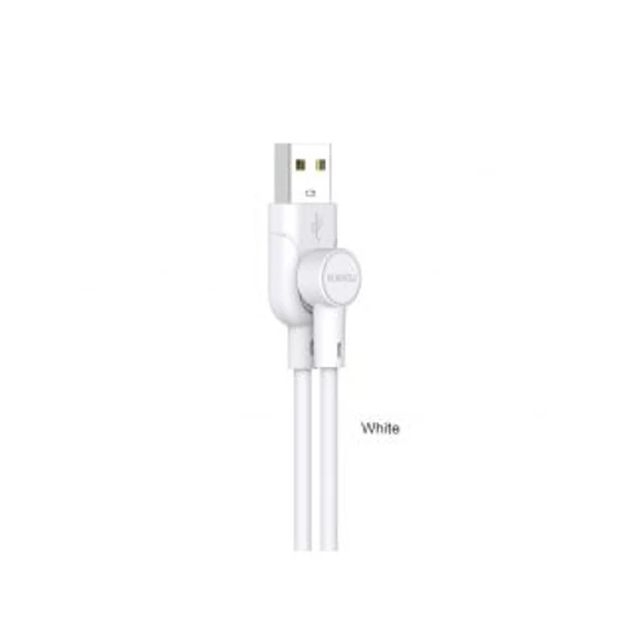 KAKU Lightning 3.2A töltő és adatkábel 1m fehér