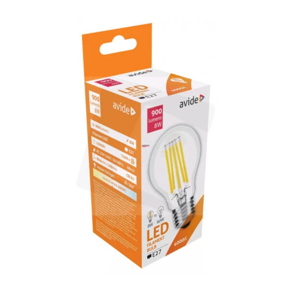 AVIDE ABLFG27NW8W Led izzó