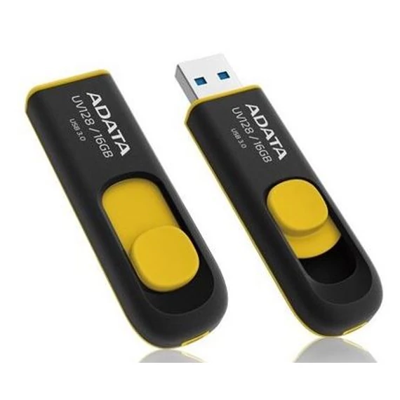 Adata AUV128-16G-RBY 16GB 3.1 sárga pendrive